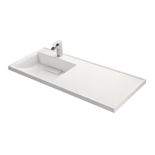 Раковина Акватон Лондри левая 105см 1A72833KLH01L